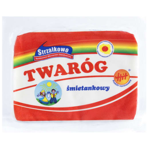 STRZAŁKOWO Twaróg śmietankowy