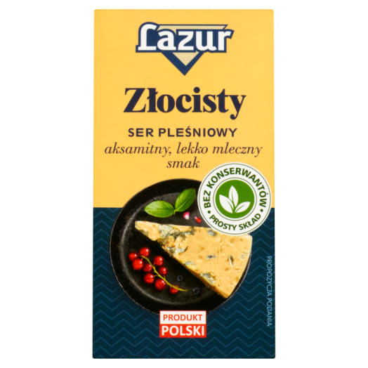 LAZUR Ser pleśniowy, złocisty