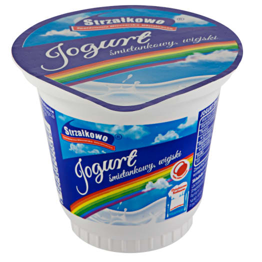 STRZAŁKOWO Jogurt śmietankowy wiejski