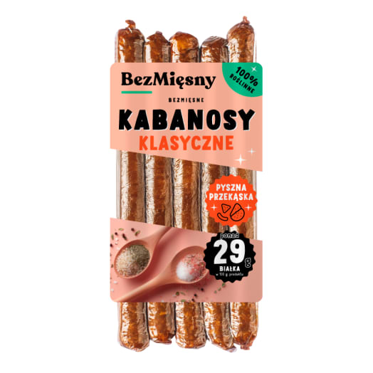 BEZMIĘSNY Kabanosy klasyczne