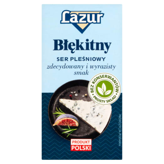 LAZUR Ser pleśniowy, błękitny
