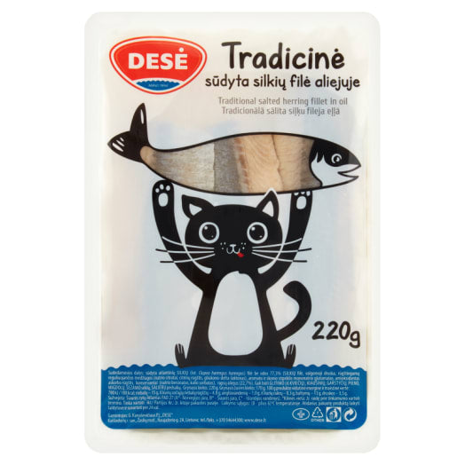 DESE Filety śledziowe a’la Matjas w oleju Litewskie