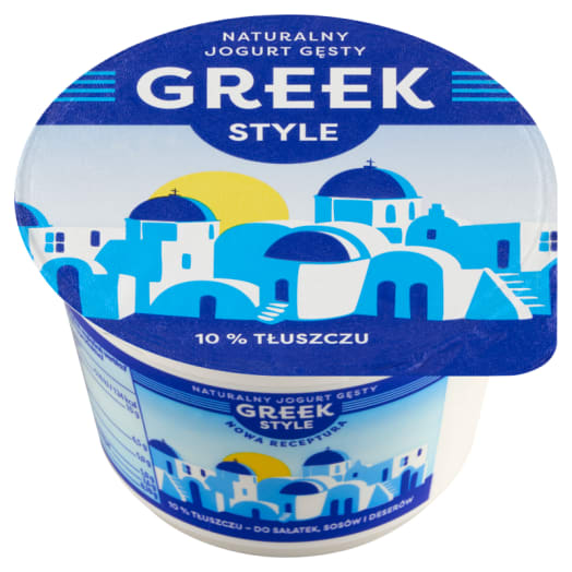 GREEK STYLE Jogurt naturalny typu greckiego (tł.10%)